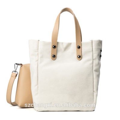 100% cotton canvas handbag tote bags